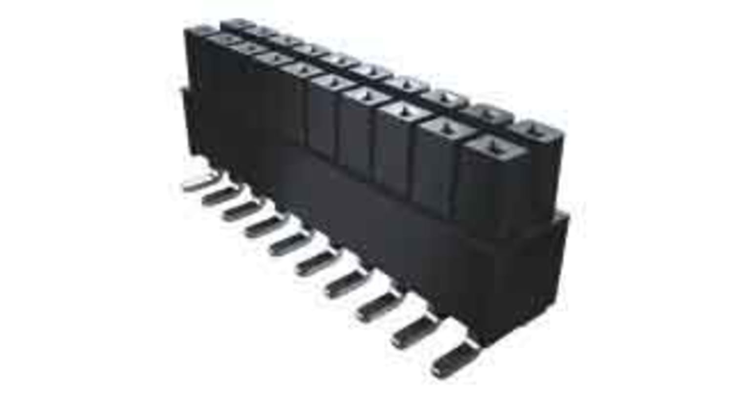Ips1 105 01 S D Ra Samtec Ips1 2 54mm Pitch 10 Way 2 Row Straight Pcb Socket Through Hole Solder Termination Rs Components