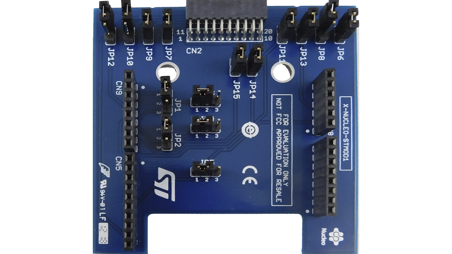 X Nucleo Stmoda1 Stmicroelectronics Stmod Connector Expansion Board Expansion Board For Stm32 Nucleo X Nucleo Stmoda1 Rs Components