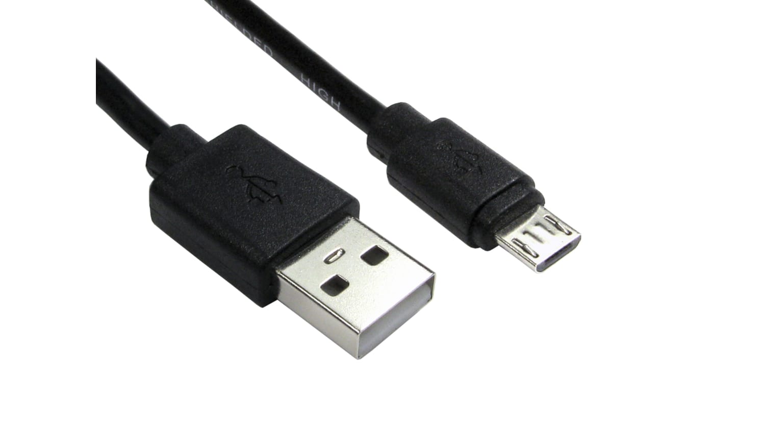 RS PRO Male USB A to Male Micro USB B Cable, USB 2.0, 5m | RS Components