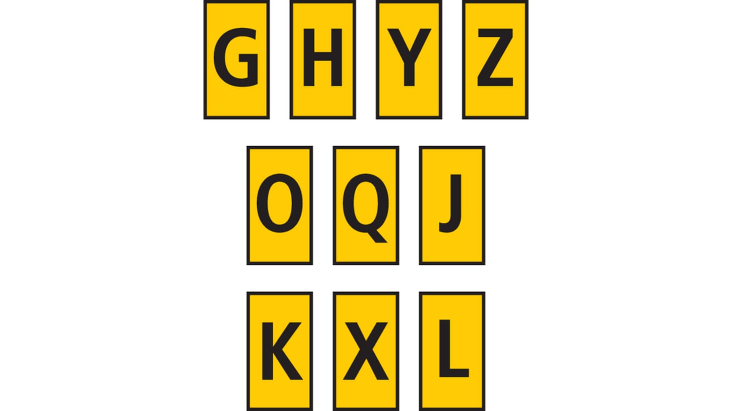 561 Hellermanntyton Wic0 Cable Markers Pre Printed G H J K L O Q X Y Z Yellow 2 2 8mm Dia Range Rs Components