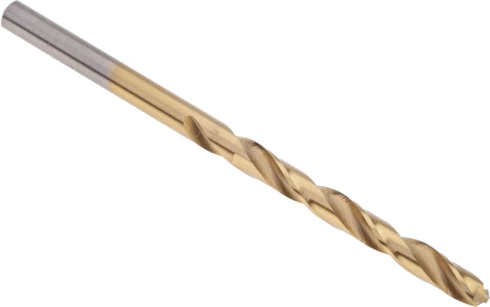RS PRO HSS Twist Drill Bit, 4.5mm Diameter, 80mm Overall