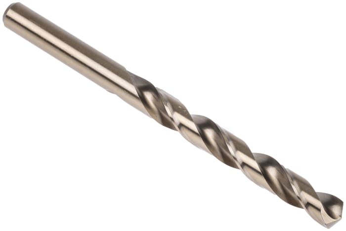 RS PRO HSCo Twist Drill Bit, 10mm Diameter, 133mm Overall