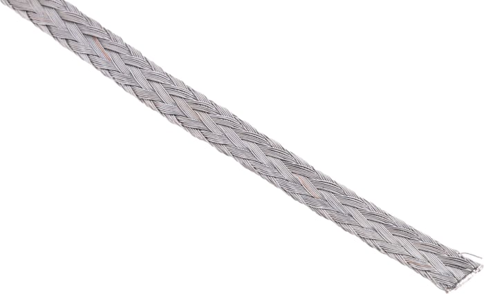 Buy RS PRO Expandable Braided Cable Sleeve Tinned Copper 14-30 mm Cable  Dia. and 30 m Metallic, 2510834 Online in India at Best Prices