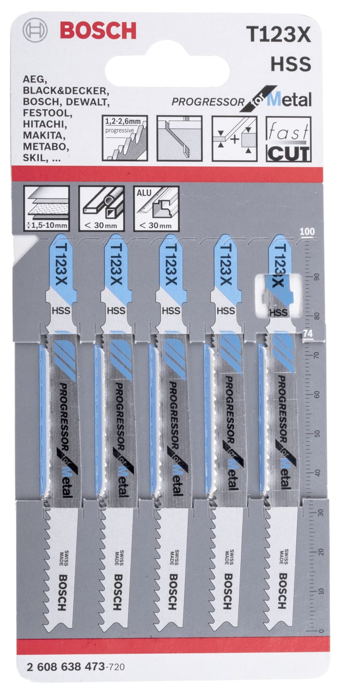 Bosch Aluminium, Soft Metal 74 mm High Speed Steel