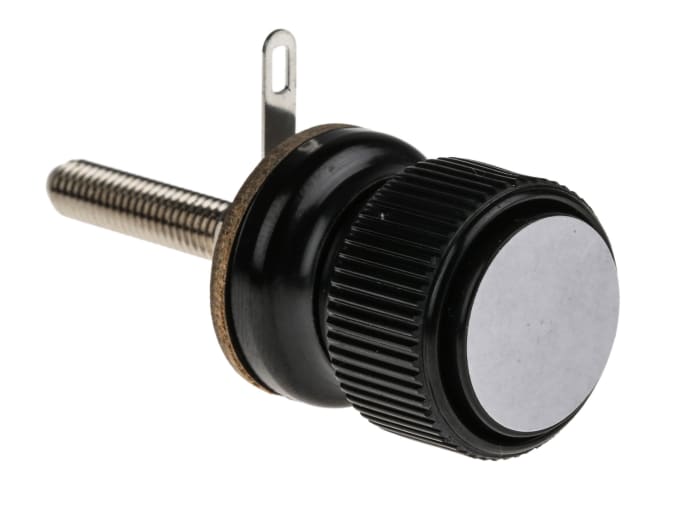 RS PRO Black Terminal Post, 3kV, 30A, M6 Thread