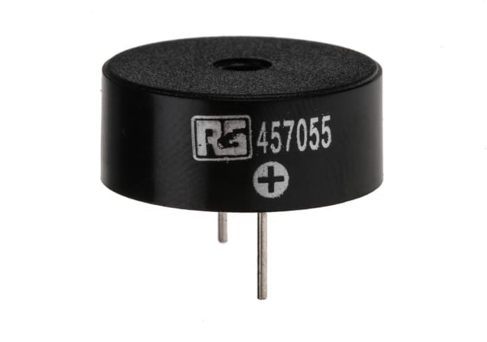 RS PRO Piezo Buzzer, 95dB, Sürekli, Tahrik Tipi: Dahili, PCB'ye Montaj, 3 → 30 V dc, 2900 → 3900 Hz