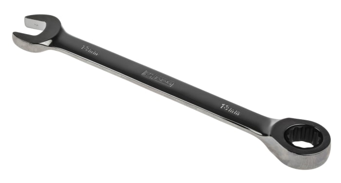 Clé mixte à cliquet RS PRO 13mm en Acier chrome vanadium