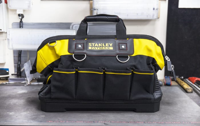 1-93-950, Sac à outils à bandoulière Stanley FatMax en Tissu, 460mm x  280mm x 230mm