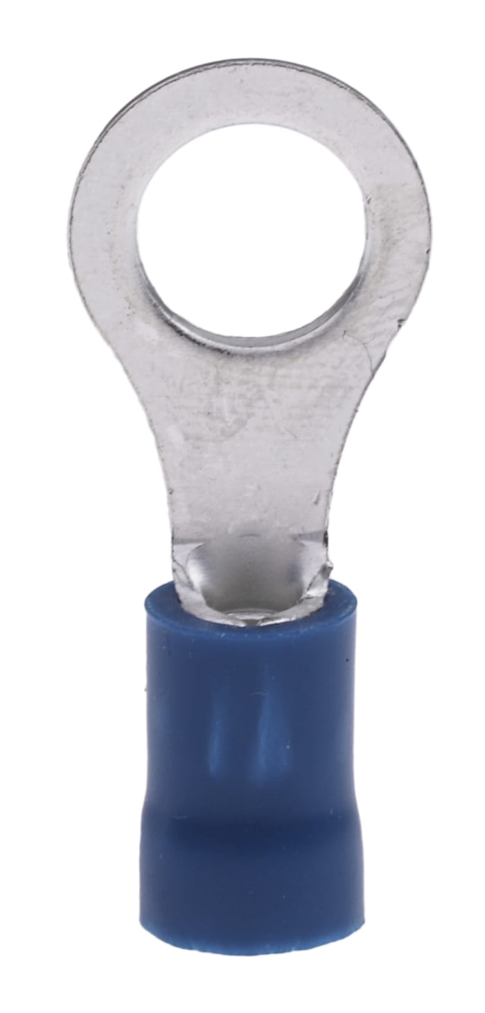 RS PRO RS PRO Insulated Ring Terminal, M6 Stud Size, 1.5mm² to 2.5mm²