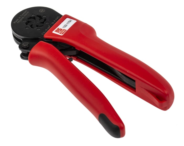 RS PRO RS PRO Hand Ratcheting Crimping Tool for Bootlace Ferrule