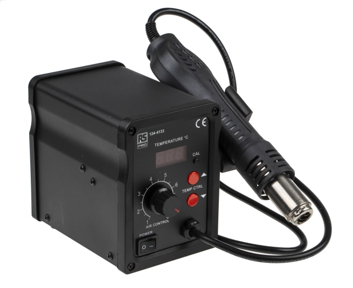 RS PRO Lehim İstasyonu, 220 → 240V, F Tipi - Schuko fiş, G Tipi - İngiliz 3 pimli Fiş Tipi