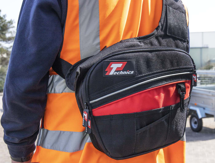 PT143 Technics Technics Polyester Tool Bag with Shoulder Strap 350mm