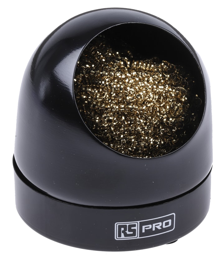 RS PRO Soldering Accessory Soldering Iron Solder Tip Cleaner, for use with Gentle Fine Clean of Soldering Tip