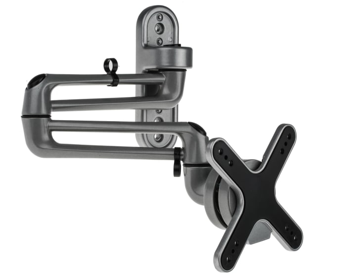 Bras pour moniteur, RS PRO, 126mm x 126mm x 418mm