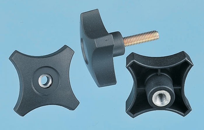 Male star handwheel knob,60mm,M10x40mm