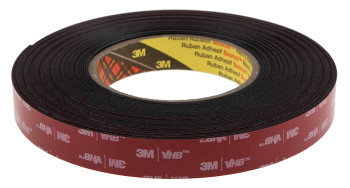 3M 5952F VHB cinta adhesiva doble cara negra