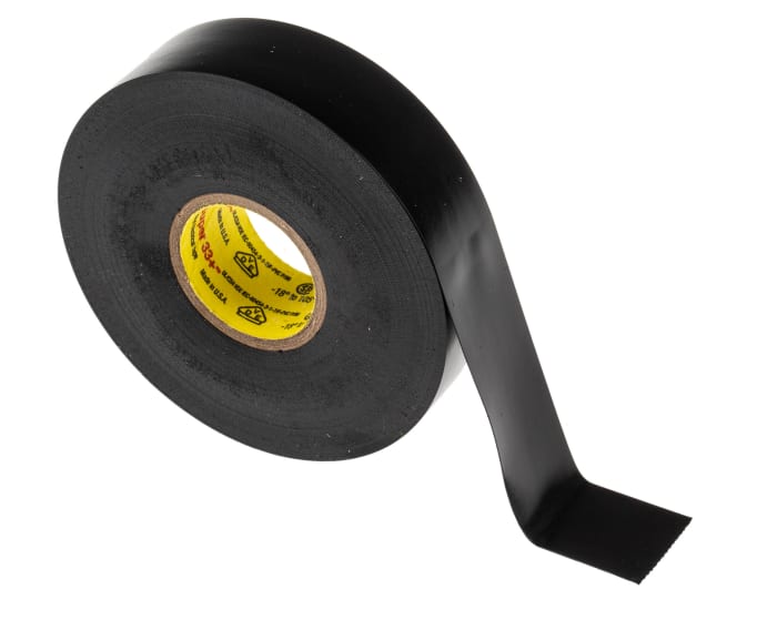 SUPER 33+ 20 X 19 3M 3M Scotch Super 33+ Black PVC Electrical Tape