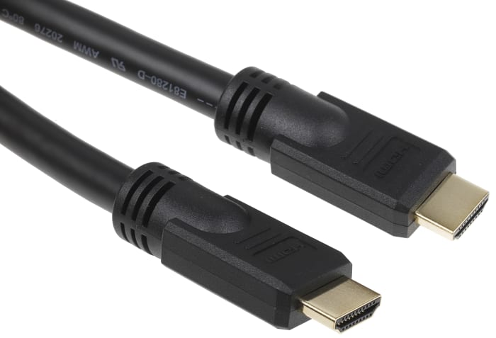RS PRO RS PRO 10m Male HDMI to Male HDMI 4K 182 8476 RS Components