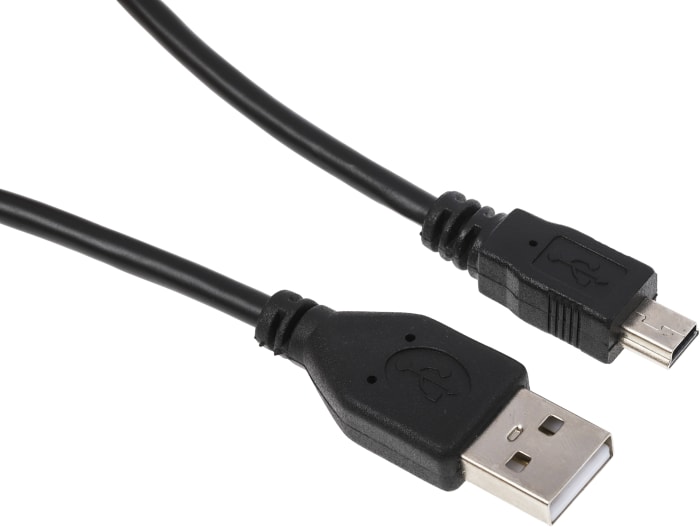 50cm USB 2.0 A M - Mini B 5 Pin Cable -