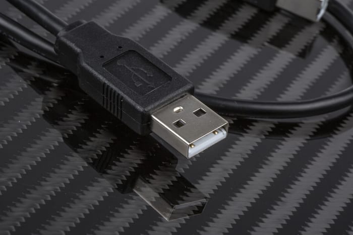 Thermocouple USB MIDI Cable, USB Type A Male to MIDI Din 5 broches In