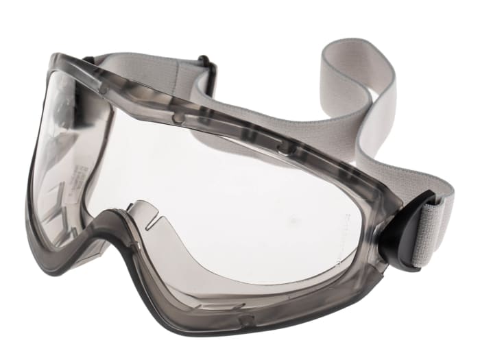 3M 2890, Scratch Resistant Anti-Mist Safety Goggles with Clear Lenses
