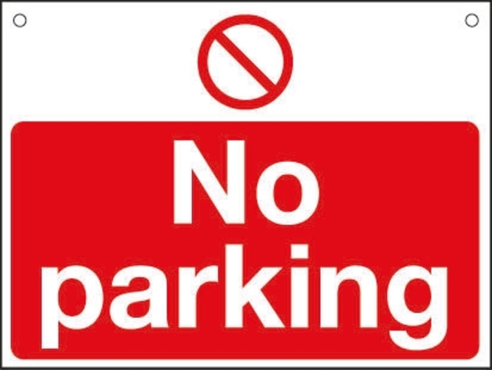 T07a Signs Labels Yasak Isareti 600 X 450mm Plastik Park Edilmez Metin Dili Ingilizce No Parking 420 0406 Rs Components