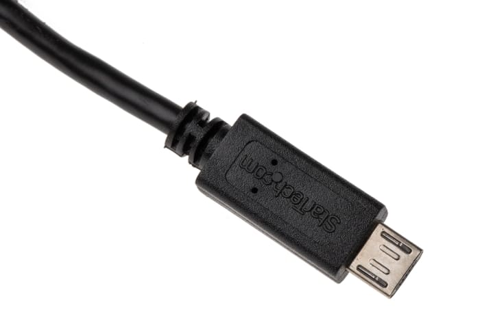 StarTech.com USB 2.0 Cable, Male Micro USB B to Male Micro USB B Cable,  200mm