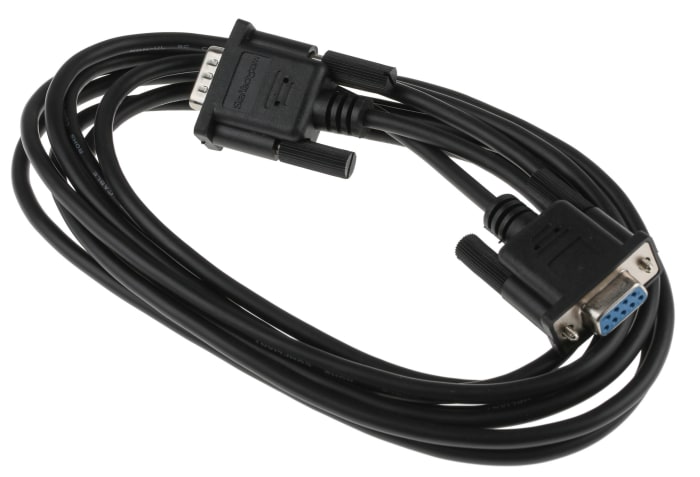 StarTech.com Male 9 Pin D-sub to Female 9 Pin D-sub Serial Cable, 3m PVC