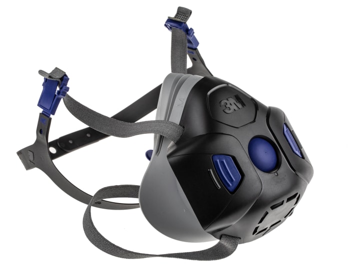 3M HF-800 Series Half-Type Respirator Mask, Size Medium