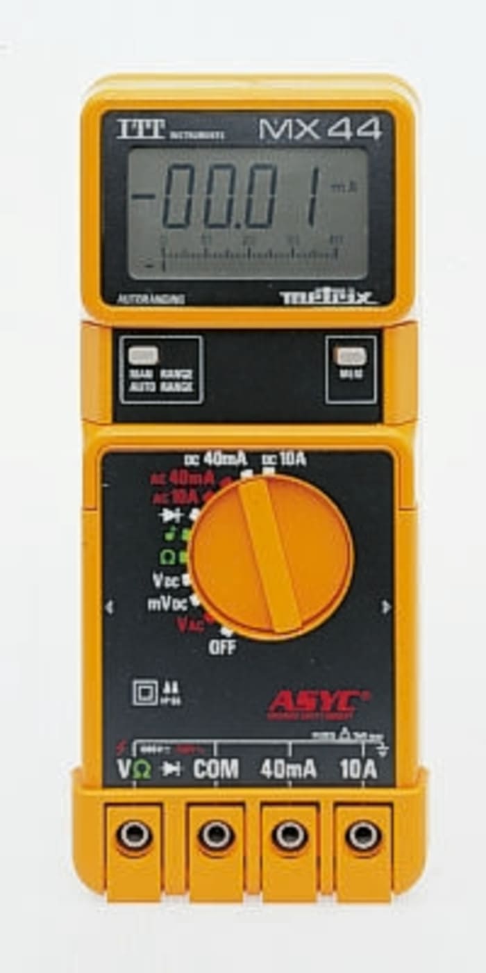 MX44B Metrix Metrix MX 44 Handheld Digital Multimeter 2547848 RS