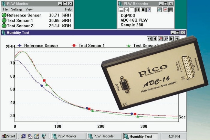 Pico Technology ADC16 Data Logger, RS232