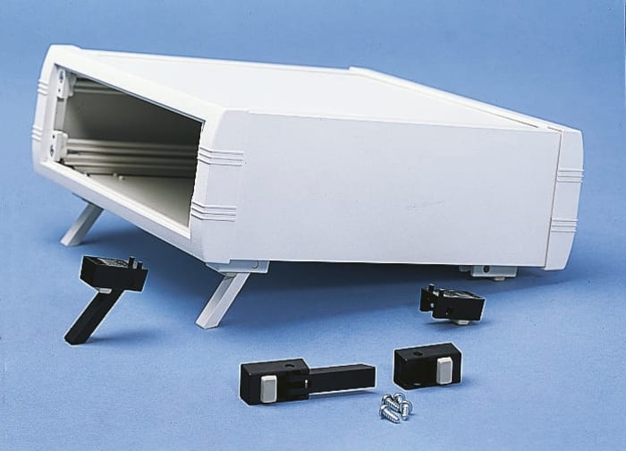 METCASE Mettec White Aluminium Instrument Case, 160 x 130 x 85mm