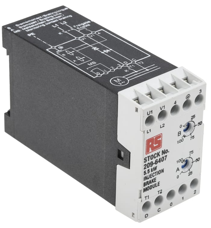 RS PRO 3 Phase Brake Module, 5.5 kW, 380 → 415 V ac