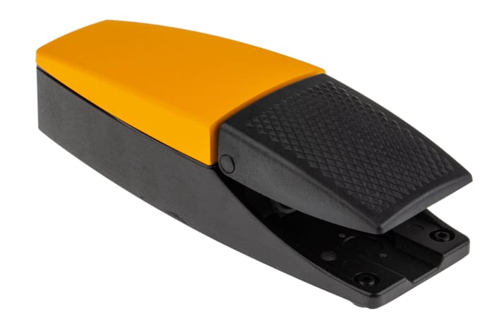 Ağır Hizmet Ağır Hizmet Ayak Pedalı, Basınçlı Alüminyum Döküm, NC/NO, 500 V ac'de 6 A, 230V, IP67, Anlık