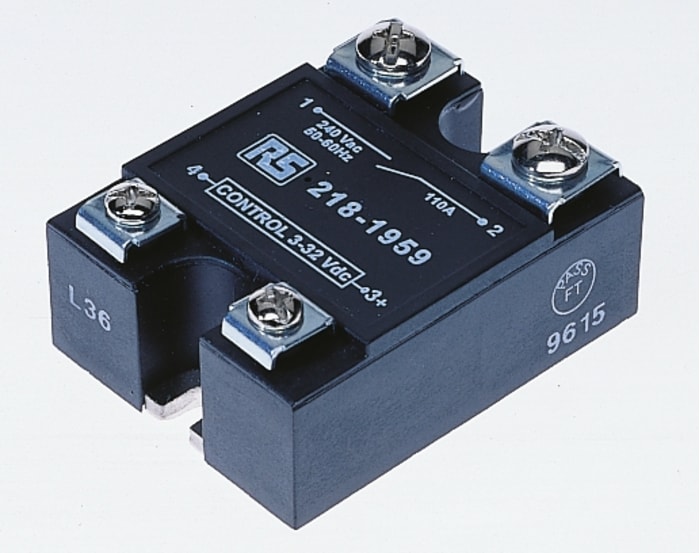Sensata / Crydom Solid State Relay, 110 A Load, Panel Mount, 530 V Load, 280 V Control
