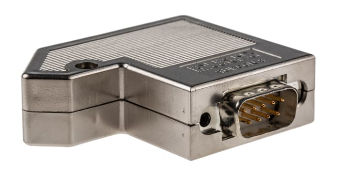 Phoenix Contact SUBCON 9/M-SH 9 Way Right Angle Cable Mount D-sub Connector Plug, 2.77mm Pitch