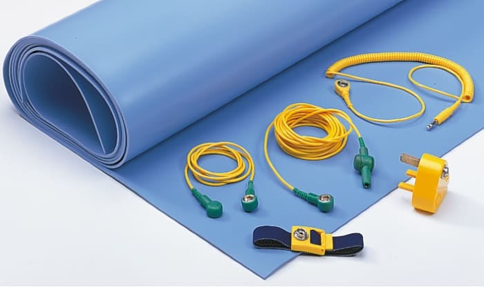 Antistatická rohož, stolní, na podlahu x 2.4mm