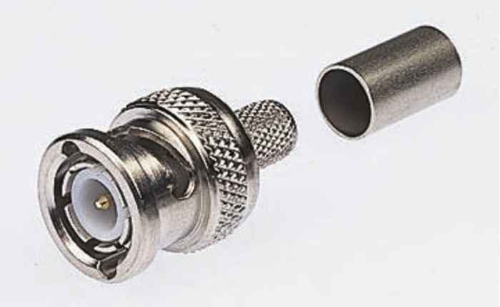 BNC crimp plug for RG coax group A P