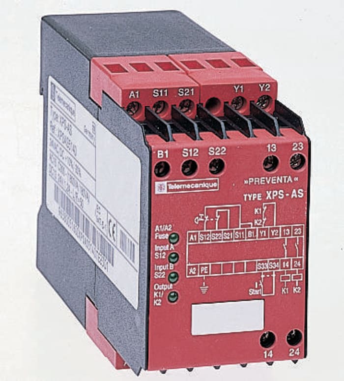 SAFETY RELAY 2NO 24V