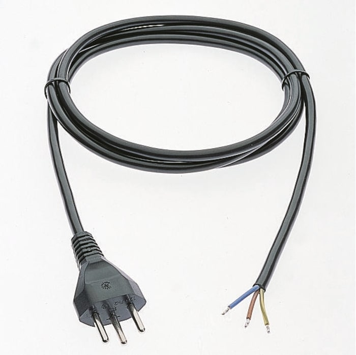 RS PRO power cord, 2m