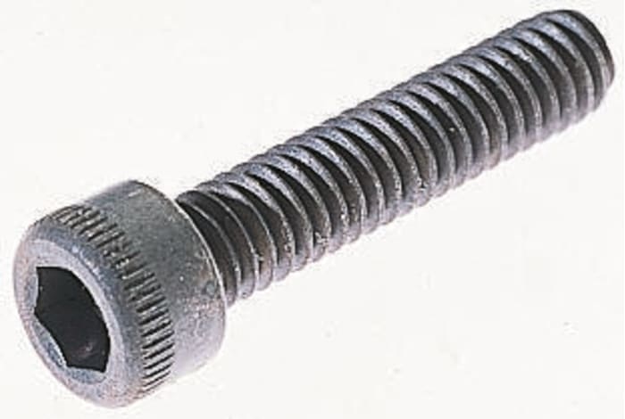 Steel hex skt cap head screw,6-32x5/8in