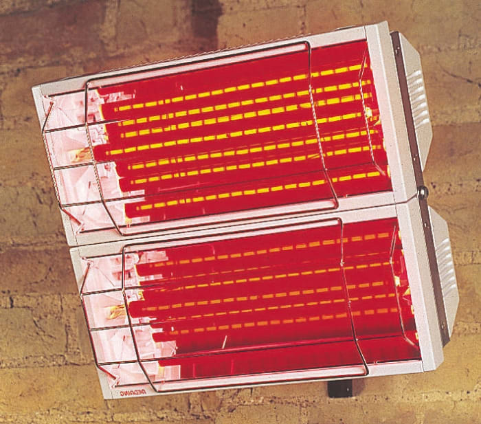 Redring 1.5kW Infrared Infrared Heater, Wall Mounted