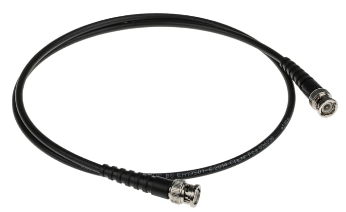 Câble coaxial RS PRO, RG58, BNC, / BNC, 1m