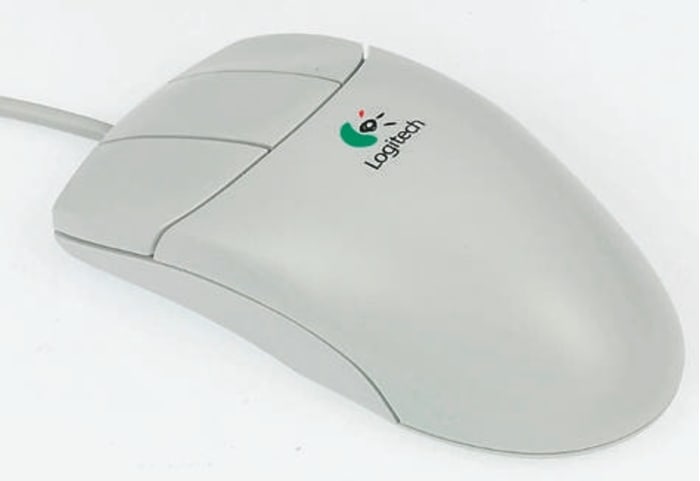 0600 Neutral Logitech Serial Ps2 Pilot Mouse 3 Button 298 7640 Rs Components