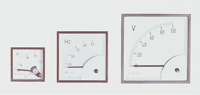 HOBUT Analogue Voltmeter DC, 92 x 92 mm