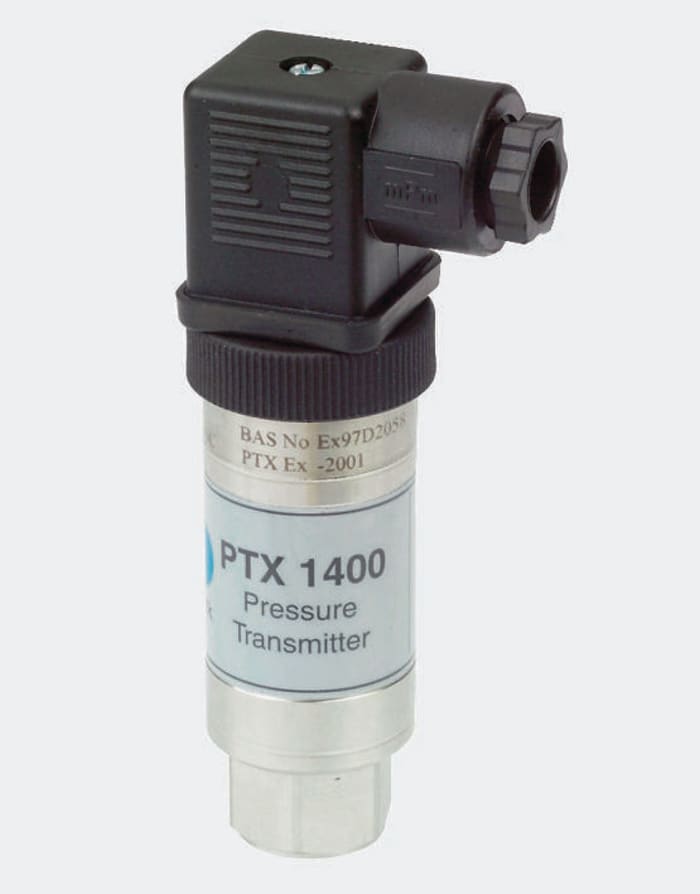 Druck Pressure Sensor, -1bar Min, 1.6bar Max, Analogue Output, Absolute, Gauge Reading