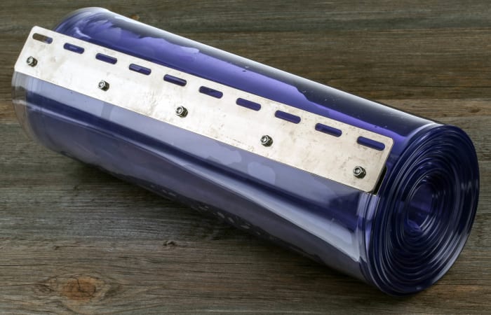 Rideau à lanières PVC PVC, larg. 400mm x Long. 4m