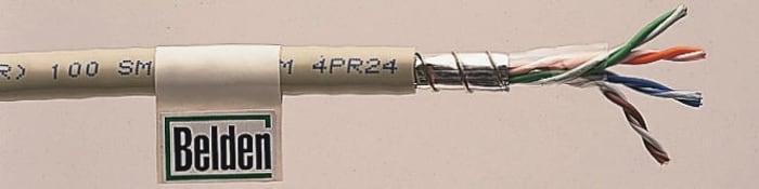Belden Cat5e Cable, F/UTP, Grey LSZH Sheath, 500m