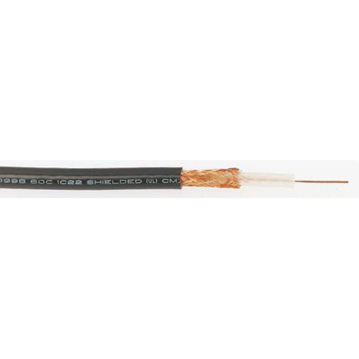 Belden 9244 Series, 152.4m, RG59/U Coaxial, Unterminated75 Ω