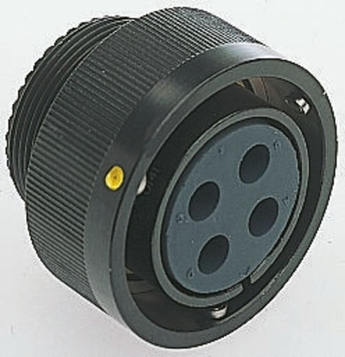 Connecteur cylindrique Mâle, 6 Contacts, Femelle, AB Connectors, A sertir